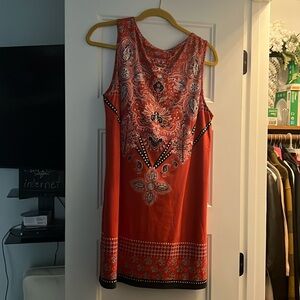 Mink pink large sleeveless Dress